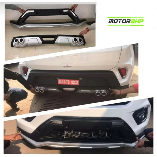 Buy Tata Nexon Front And Rear Bumper Diffuser Car Accessories